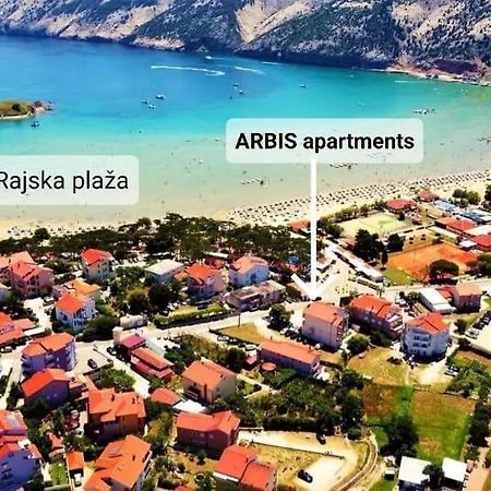 Apartments Arbis Лопар Экстерьер фото