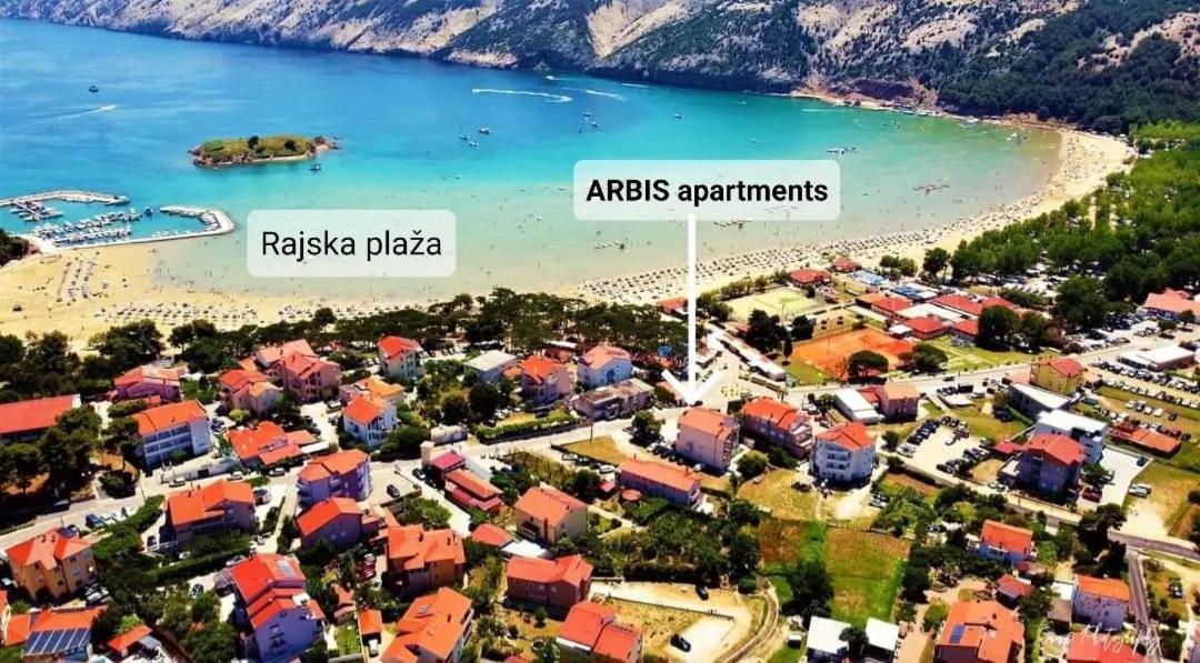 Apartments Arbis Лопар Экстерьер фото